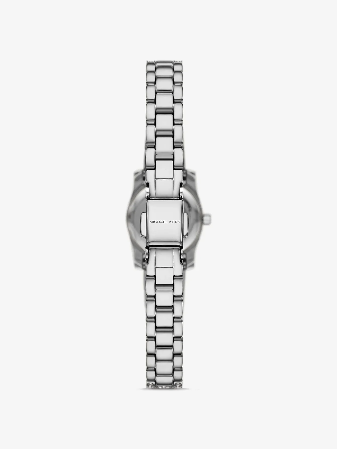 Часы Michael Kors Mini Lexington с паве, серебристые — 3