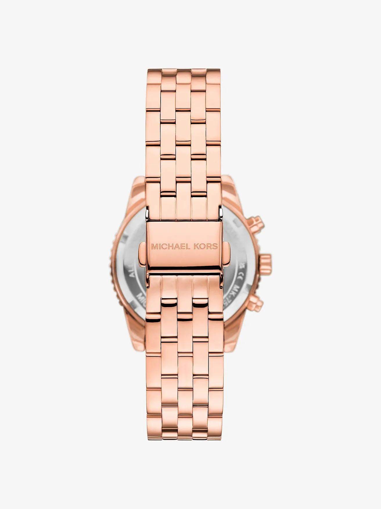Часы Michael Kors Mini Bryant с паве, розово-золотые — 3