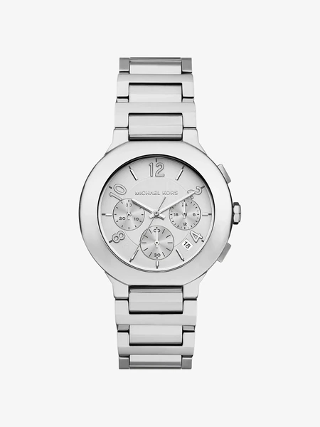 Часы Michael Kors Gramercy увеличенные, серебристые