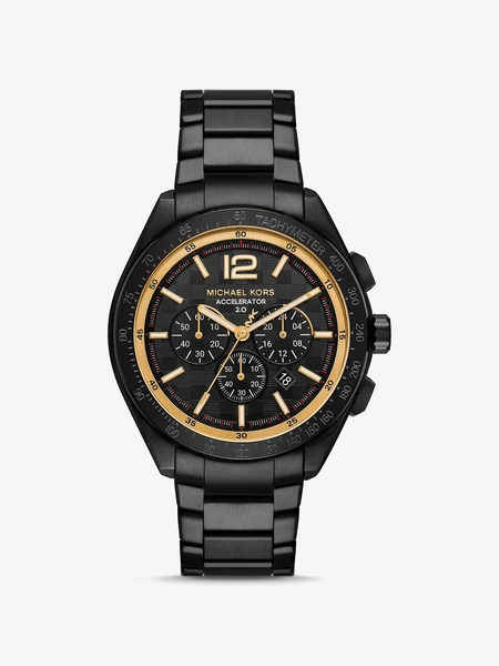 Мужские часы Michael Kors Oversized Accelerator 2.0 чёрного цвета