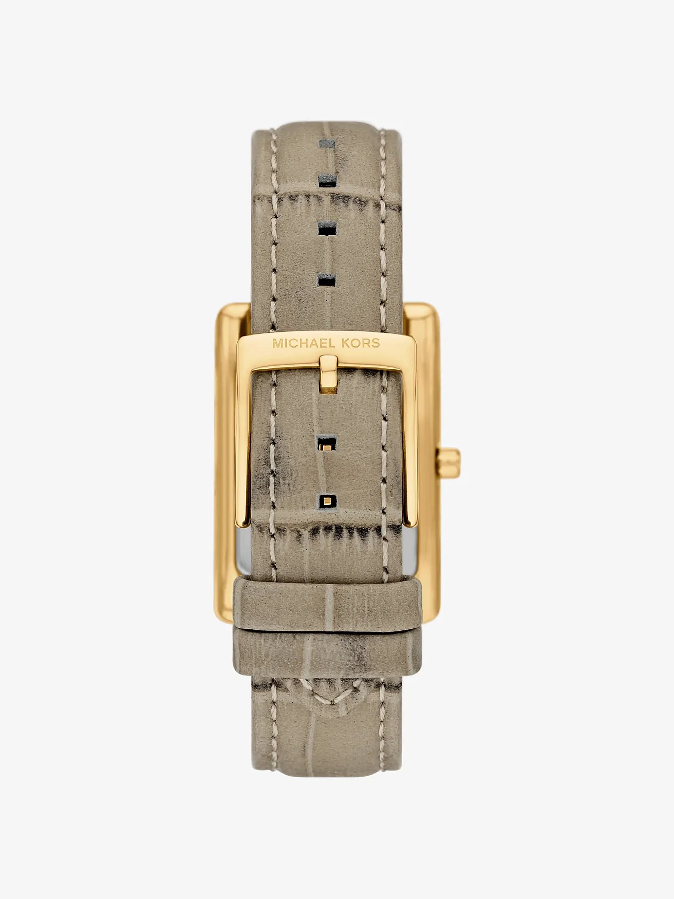 Часы Michael Kors Essex на кожаном ремешке — 5