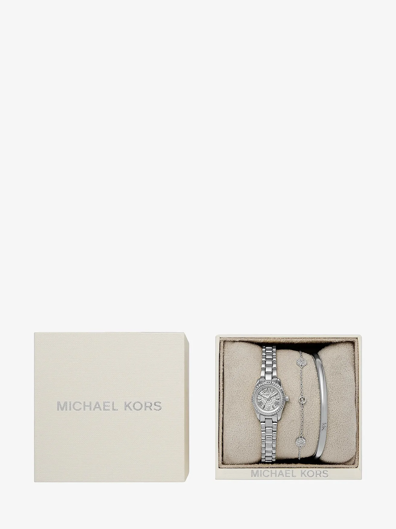 Часы Michael Kors Essex на кожаном ремешке — 7