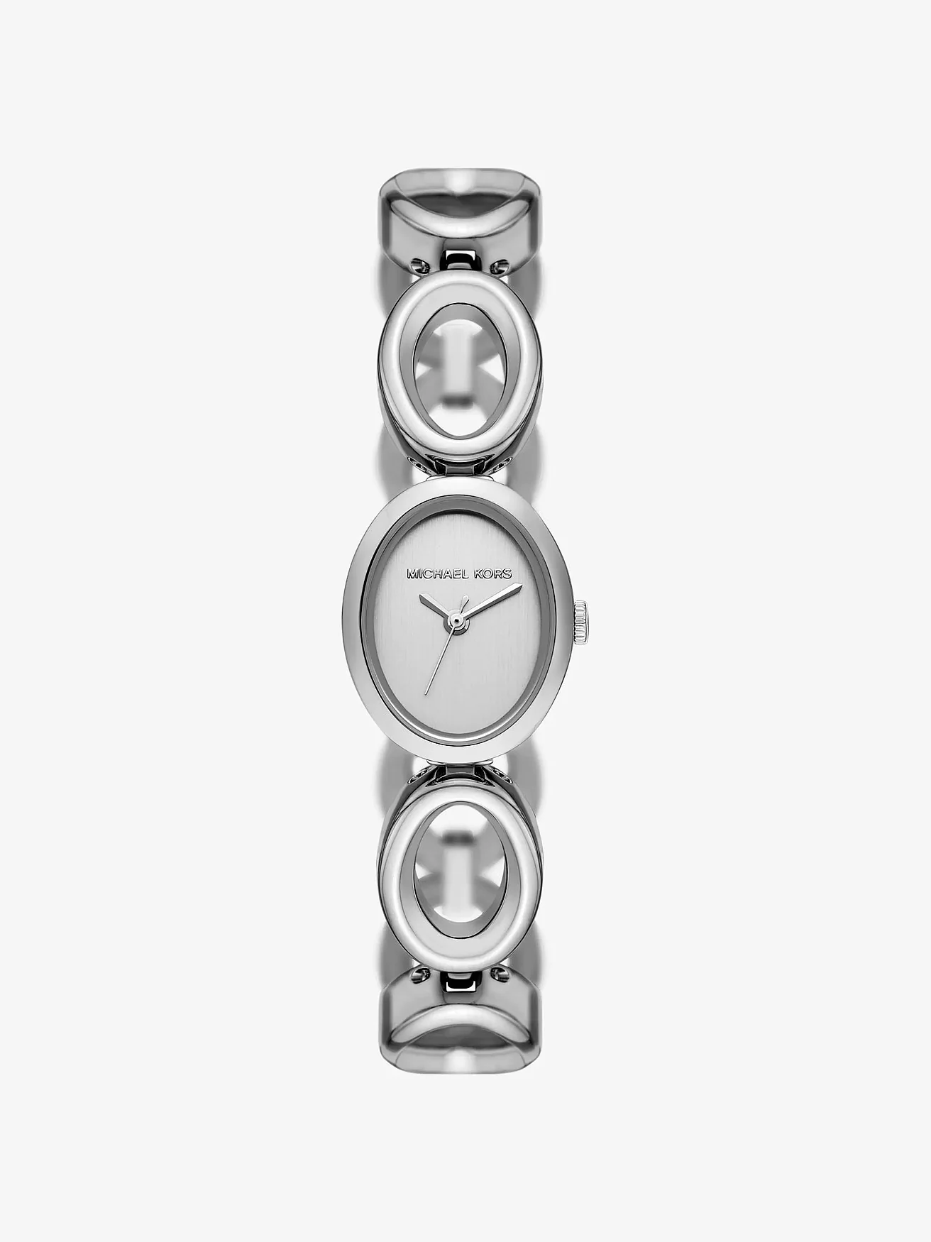 Часы Michael Kors Mini Maude серебристые — 1