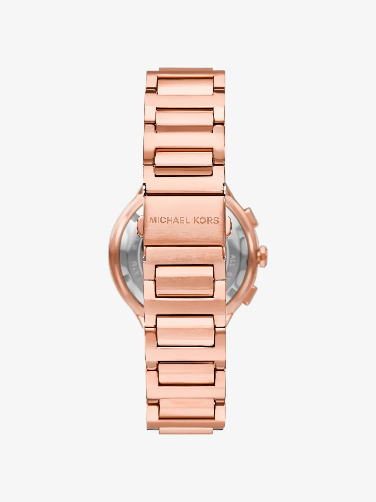 Часы Michael Kors Gramercy увеличенные, розово-золотистые — 3