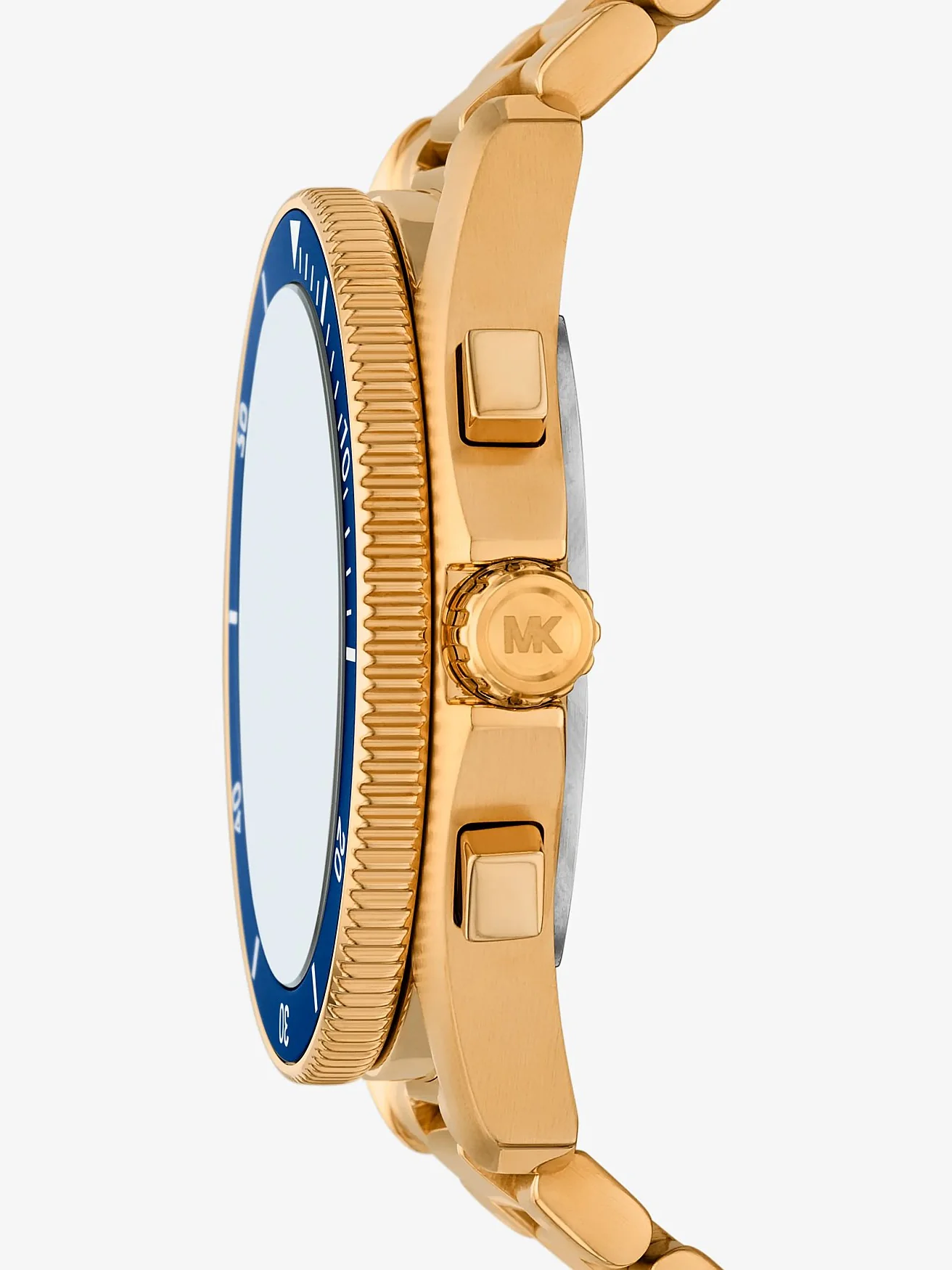 Мужские часы Michael Kors Oversized Maritime золотистого цвета — 2