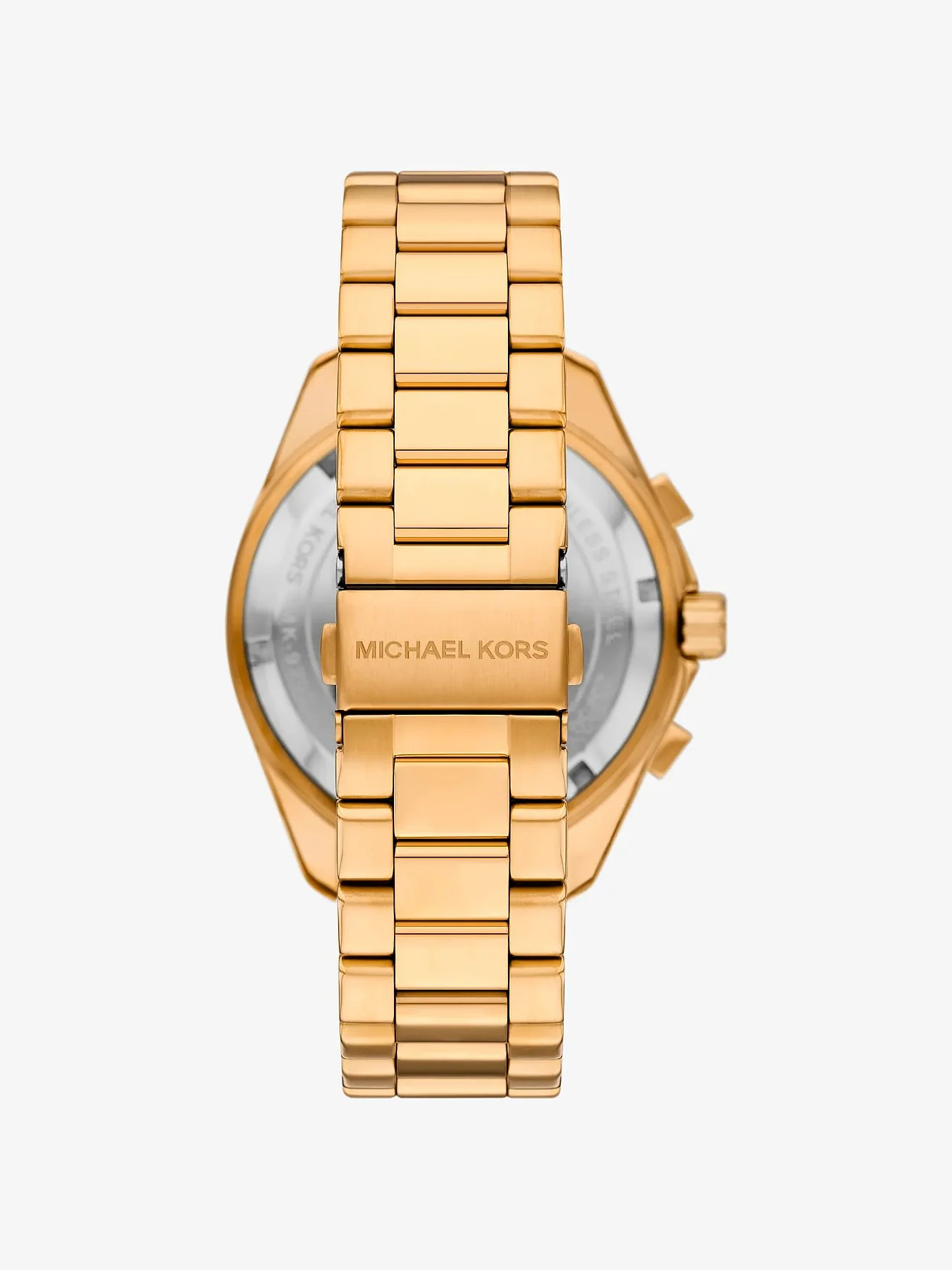 Мужские часы Michael Kors Oversized Maritime золотистого цвета — 3