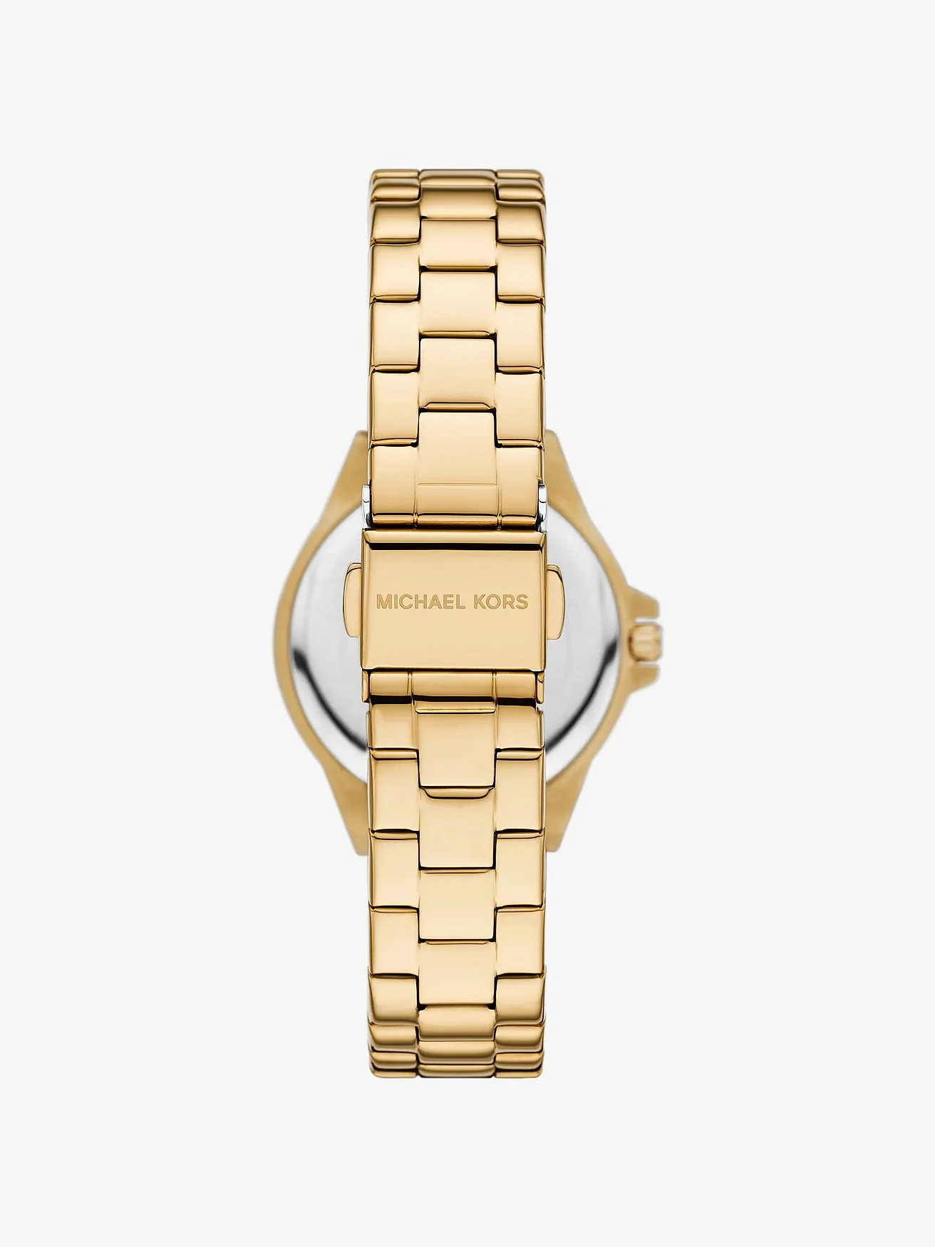 Миниатюрные женские часы Lennox с кристаллами pave золотистого тона — 3