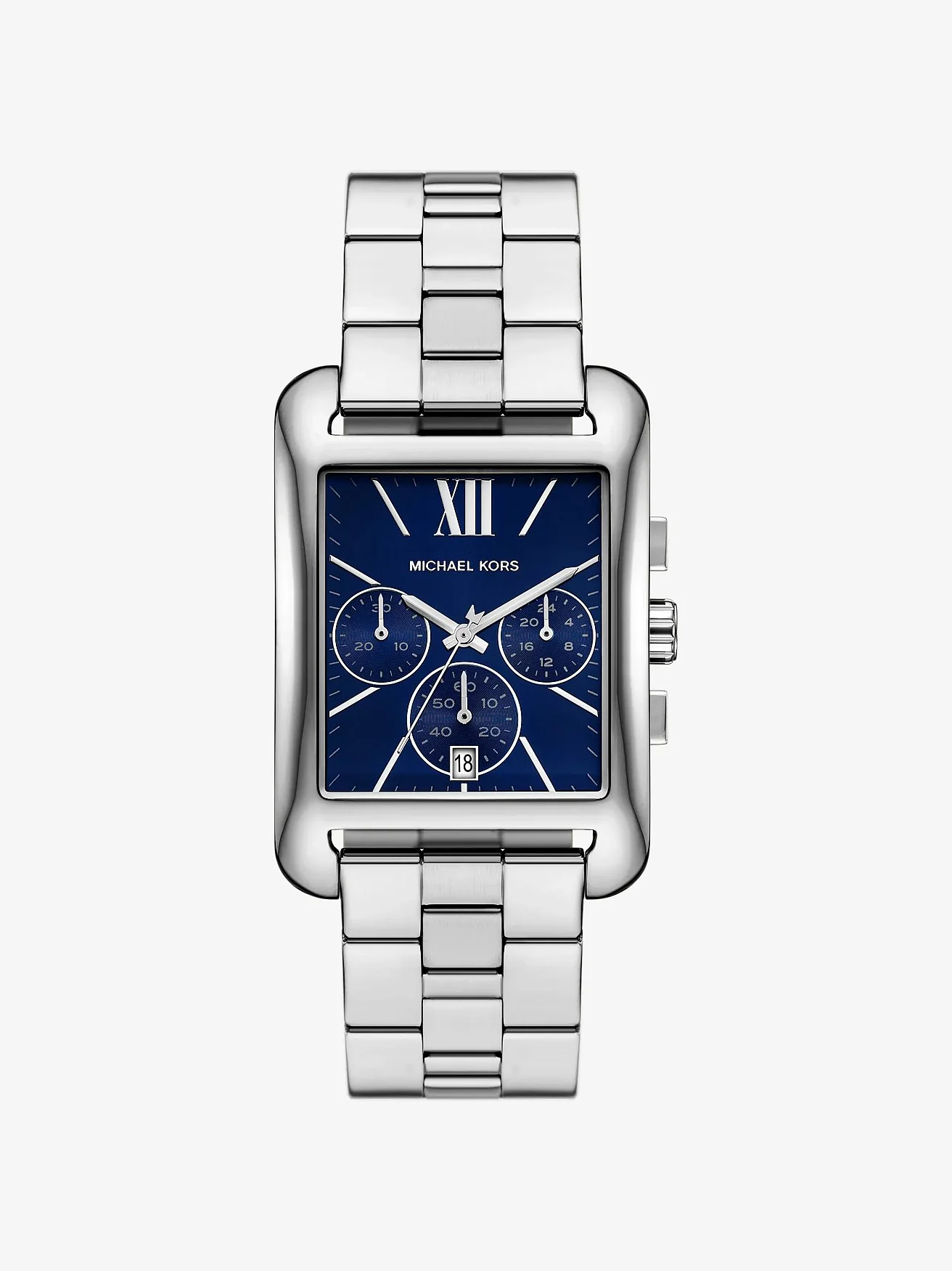 Наручные часы Michael Kors Monroe серебристого тона — 1
