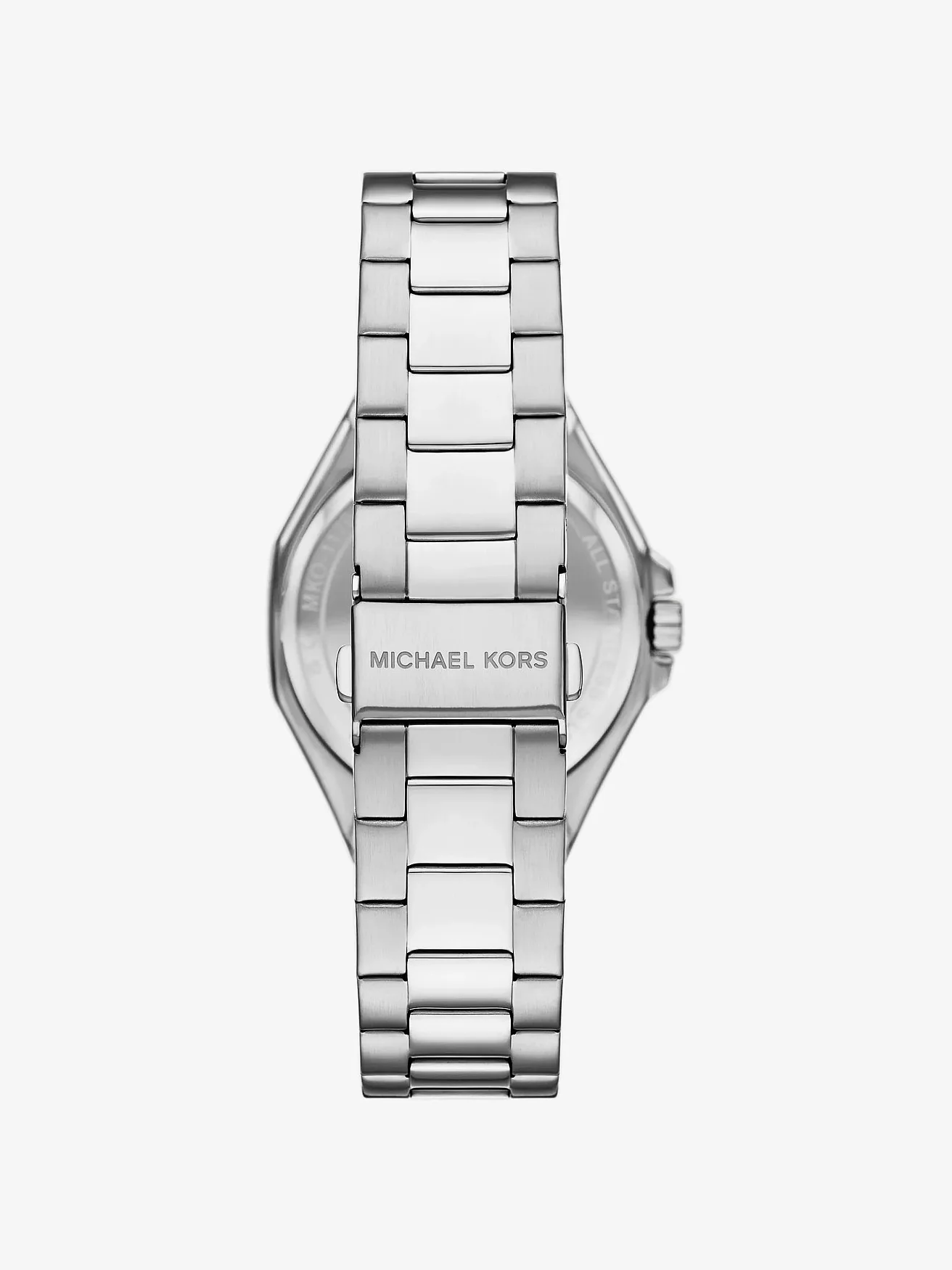 Наручные часы Michael Kors Овёрсайз Callum Pavé серебристого тона — 3