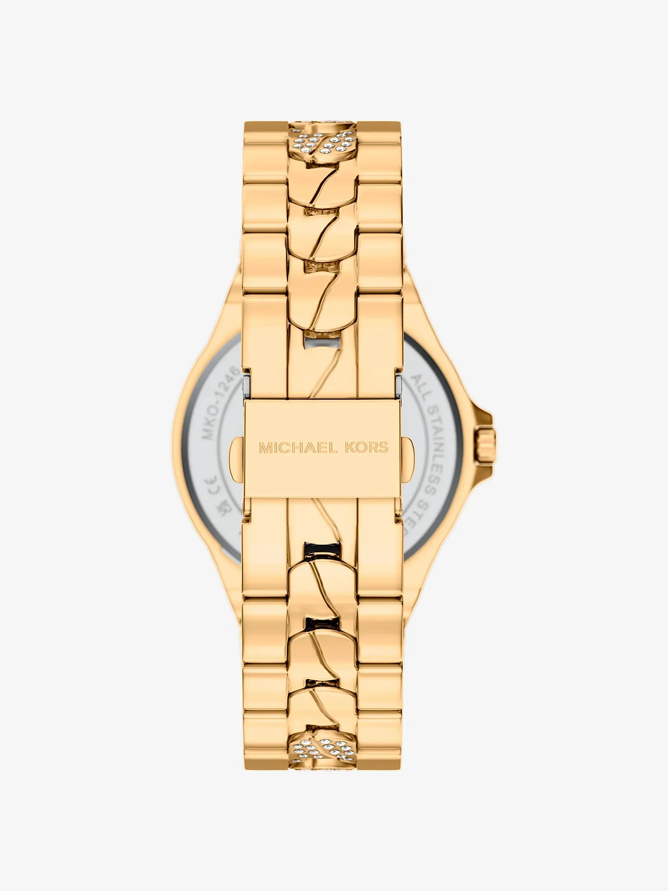 Наручные часы Michael Kors Lennox Pavé золотистого тона — 3