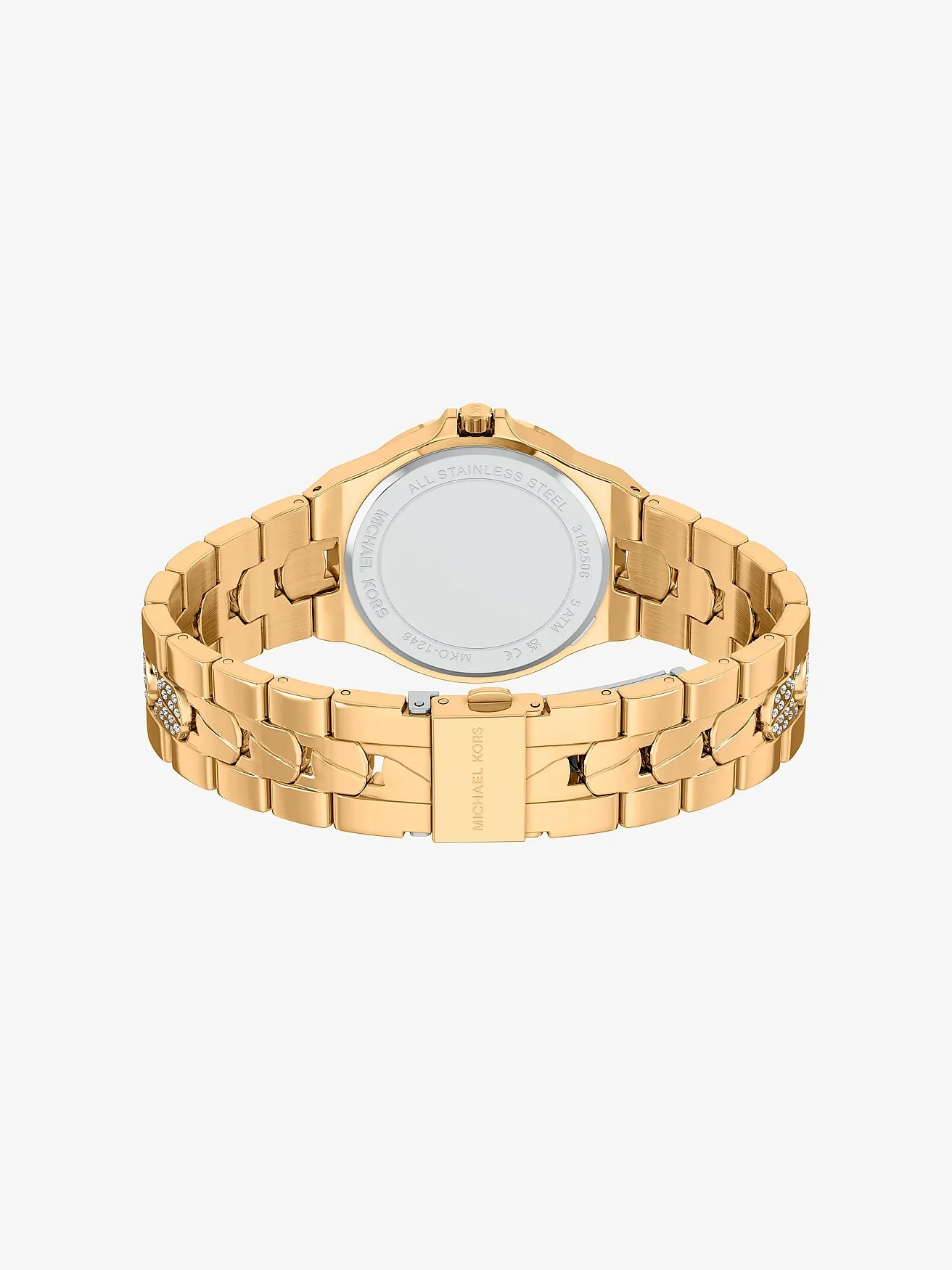 Наручные часы Michael Kors Lennox Pavé золотистого тона — 4