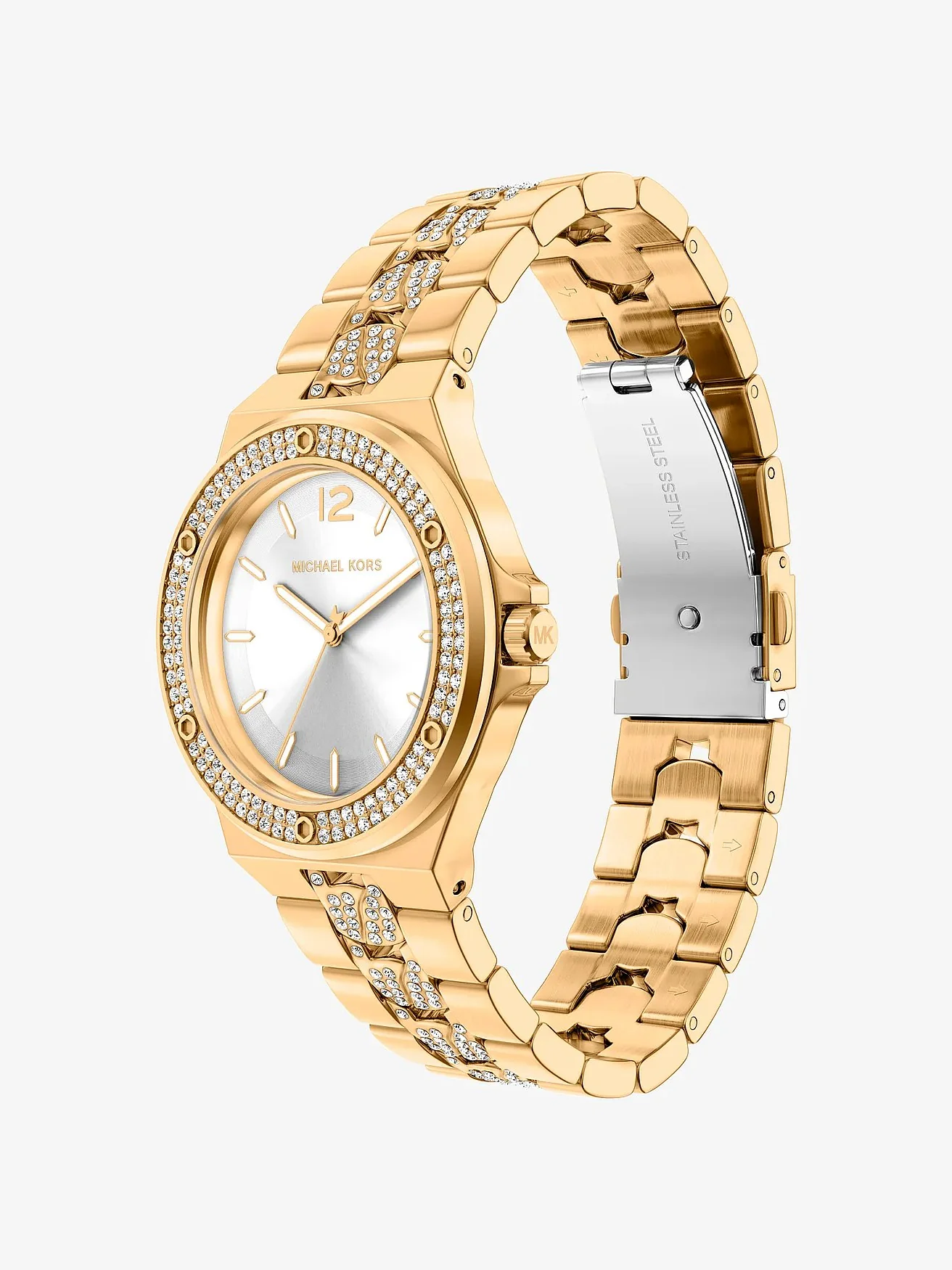 Наручные часы Michael Kors Lennox Pavé золотистого тона — 5
