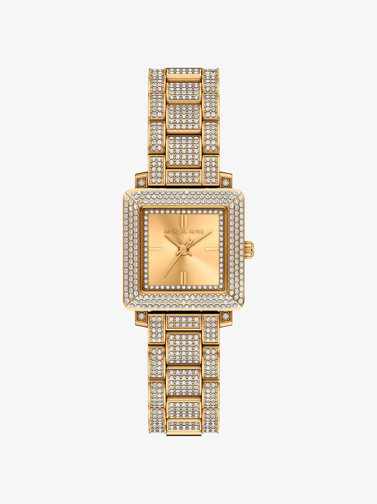 Наручные часы Michael Kors Petite Gwynn Pavé золотистого тона — 1
