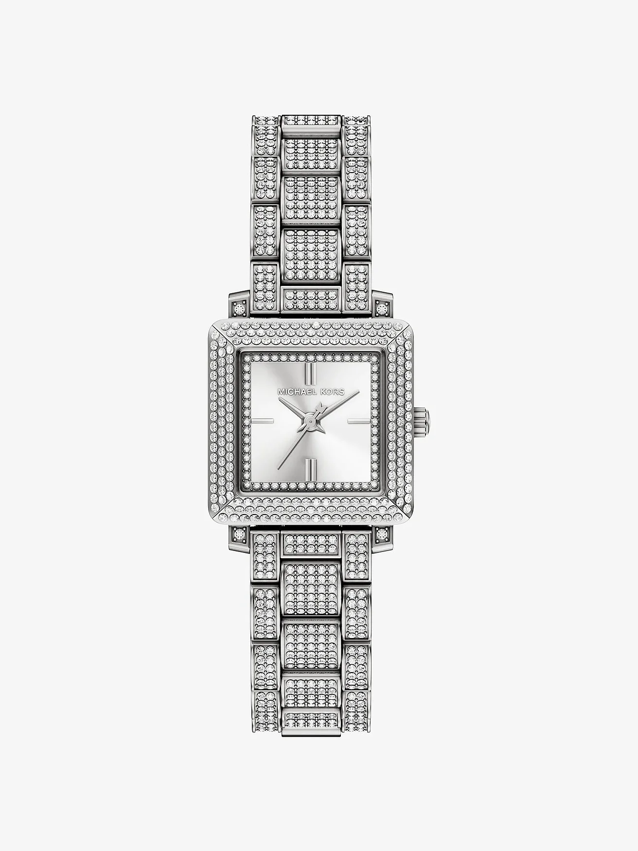 Наручные часы Michael Kors Petite Gwynn Pavé серебристого тона — 1