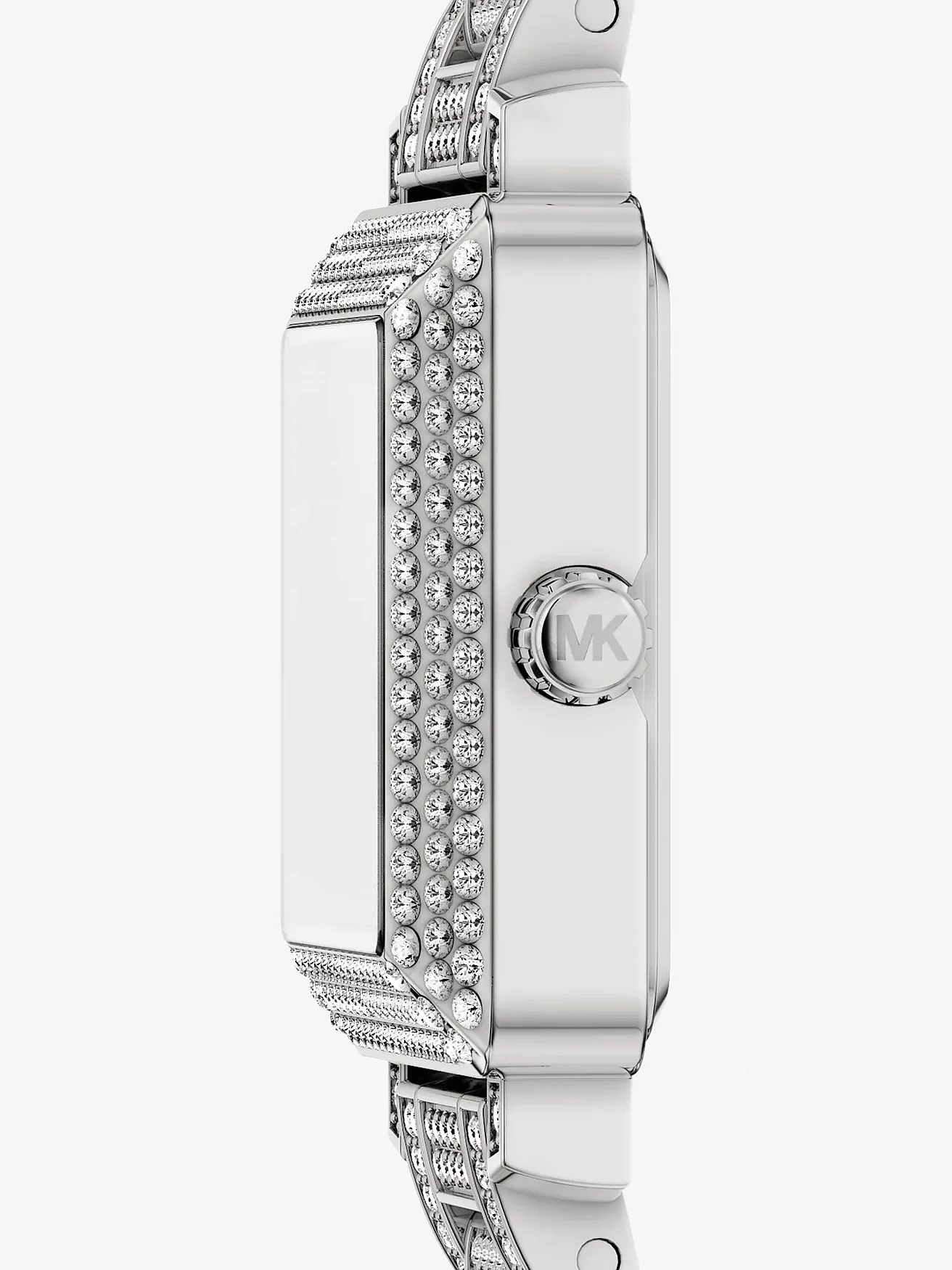 Наручные часы Michael Kors Petite Gwynn Pavé серебристого тона — 2