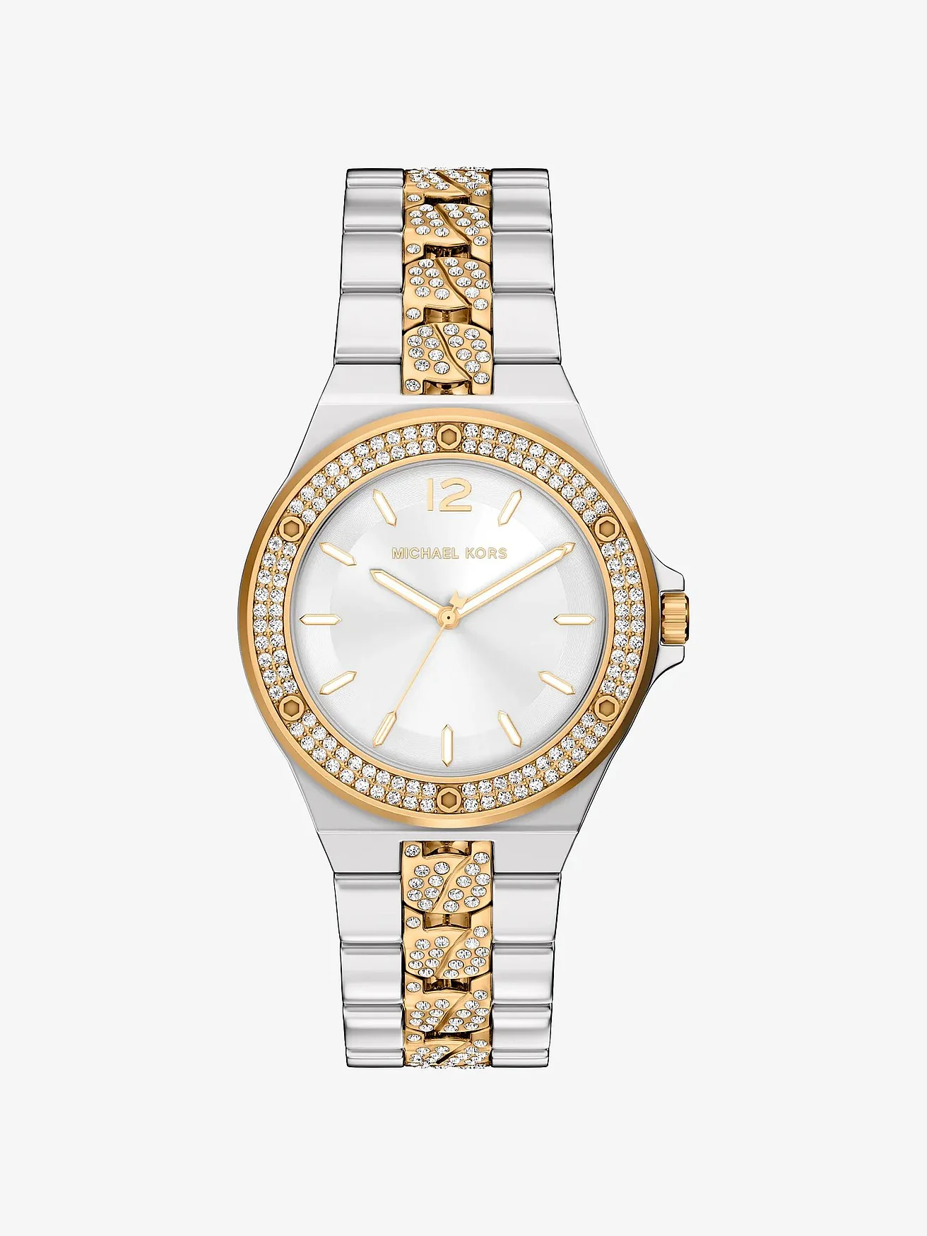 Наручные часы Michael Kors Lennox Pavé в комбинированном исполнении — 1