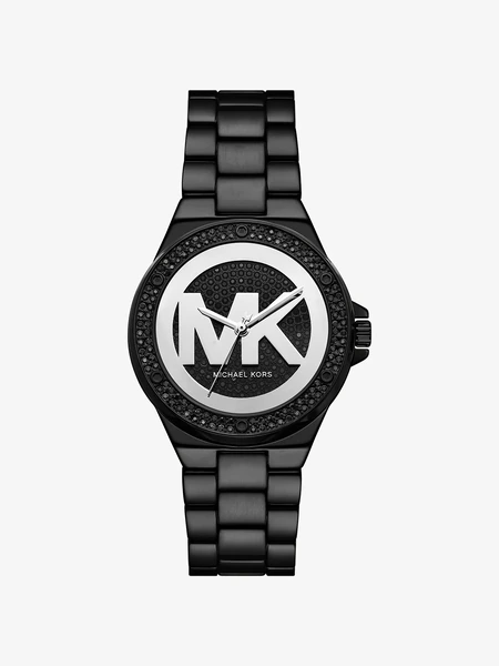 Наручные часы Michael Kors Lennox Pavé с чёрным покрытием