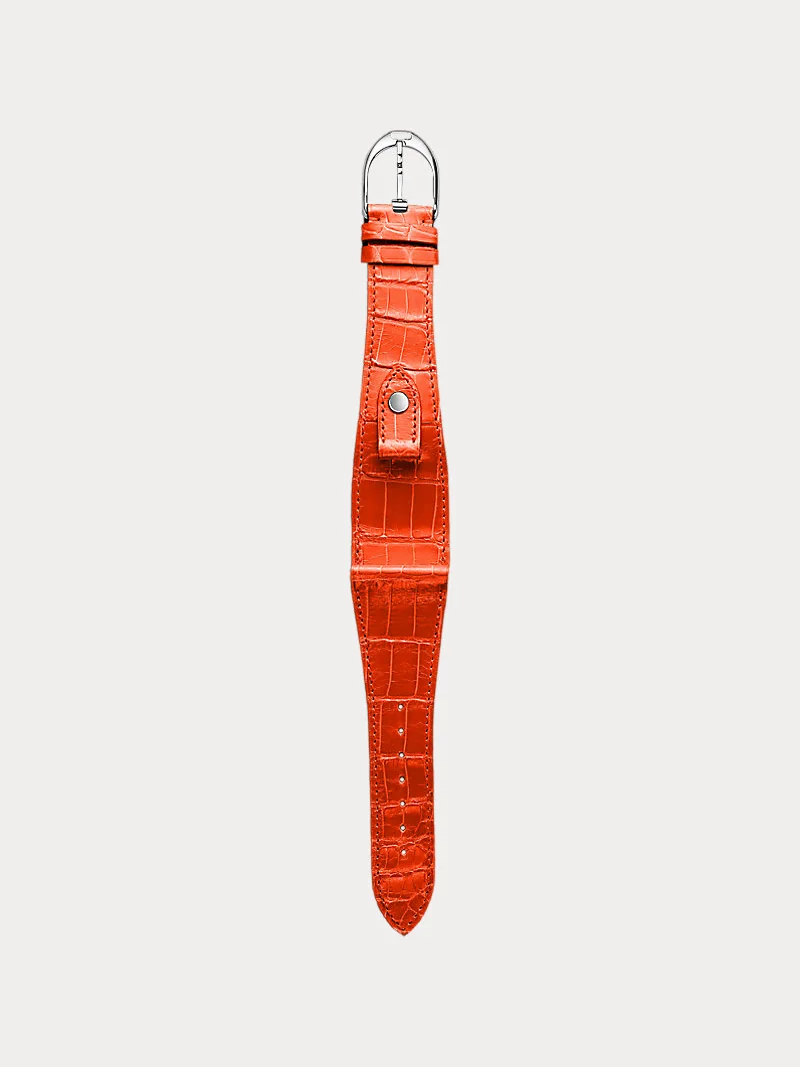 Ремешок для часов Stirrup из кожи аллигатора, большой размер — 1