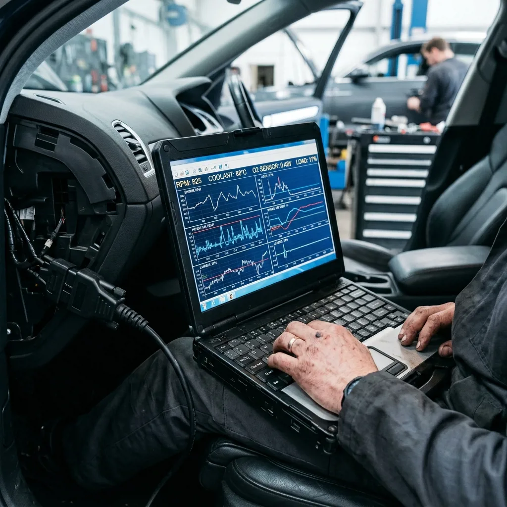 Компьютерная диагностика автомобиля Audi в автосервисе Ракета