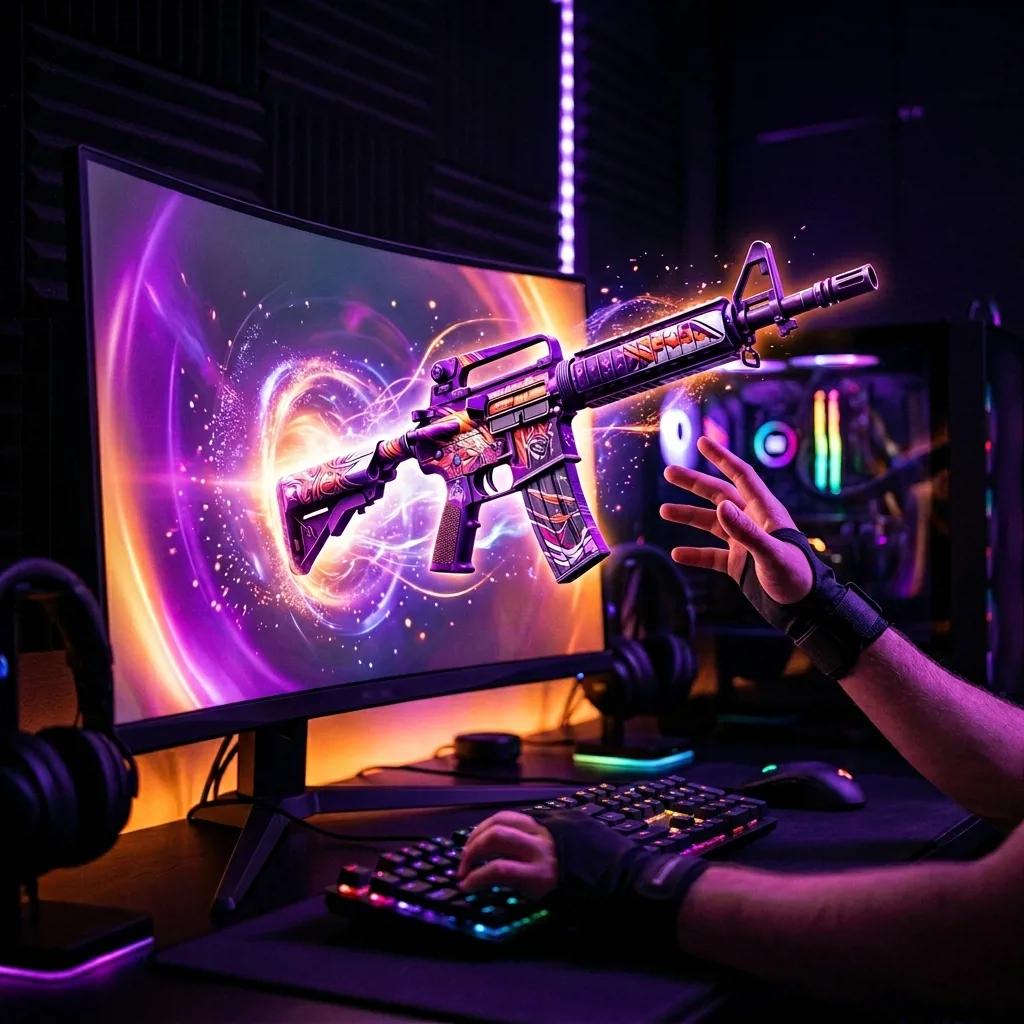 Вывод скинов в Steam