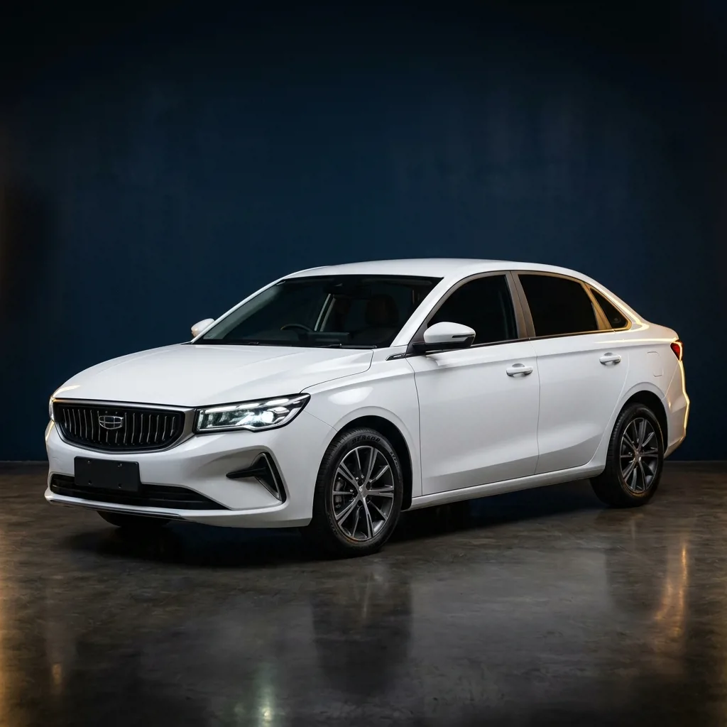 Geely Emgrand Comfort — базовая комплектация белого цвета