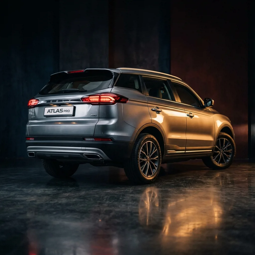 Geely Atlas Pro AWD серого цвета в Астрахани