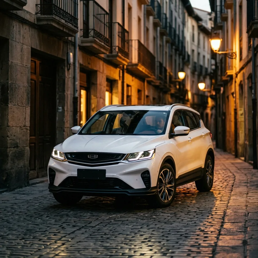 Geely Cityray на улицах Астрахани