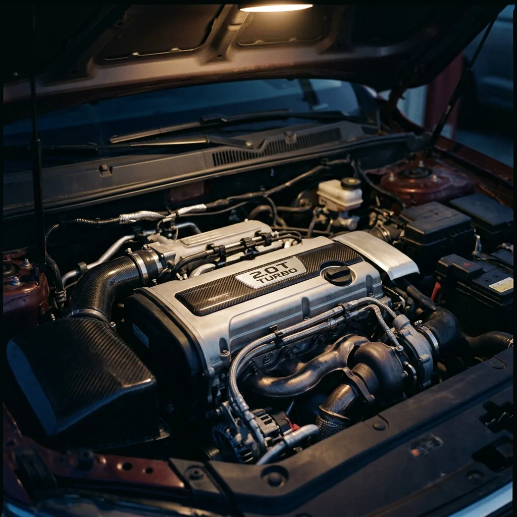 Двигатель Geely 2.0T под капотом Monjaro