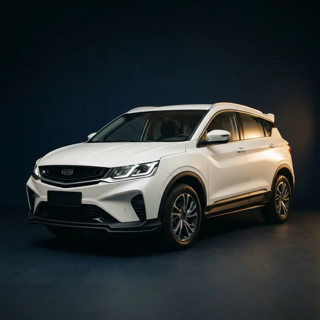 Geely Coolray в комплектации Comfort, белый цвет