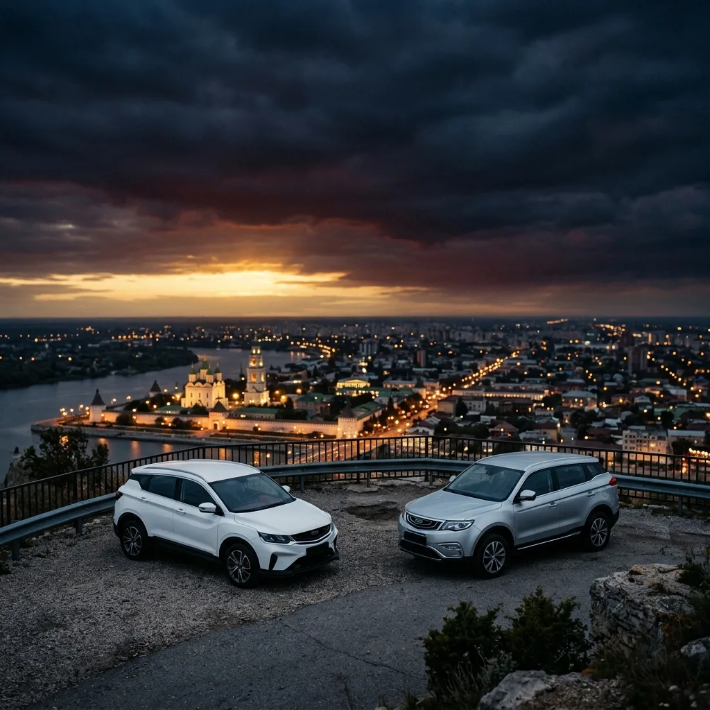 Geely Coolray и Cityray на тест-драйве в Астрахани