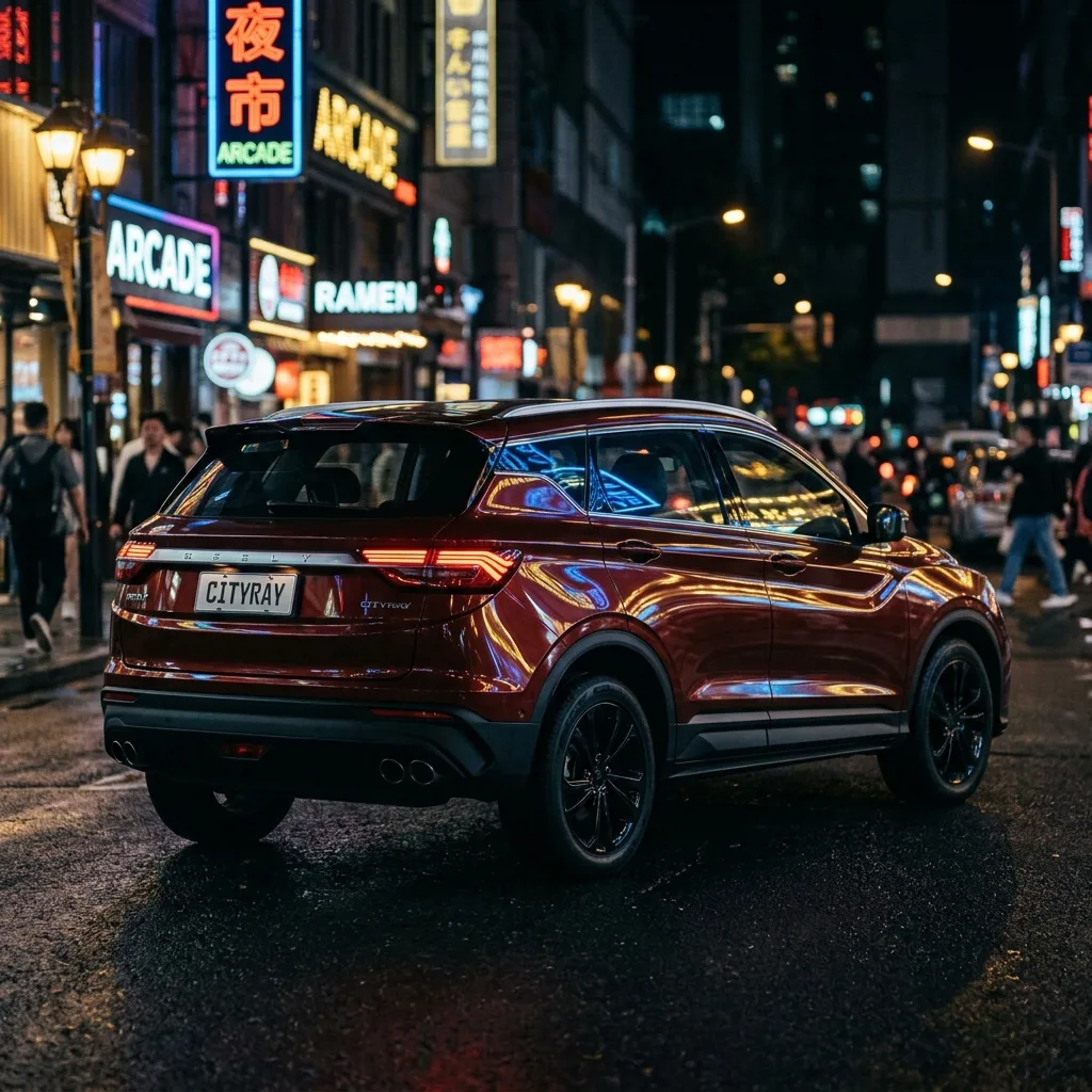 Geely Cityray — стильный компактный кроссовер