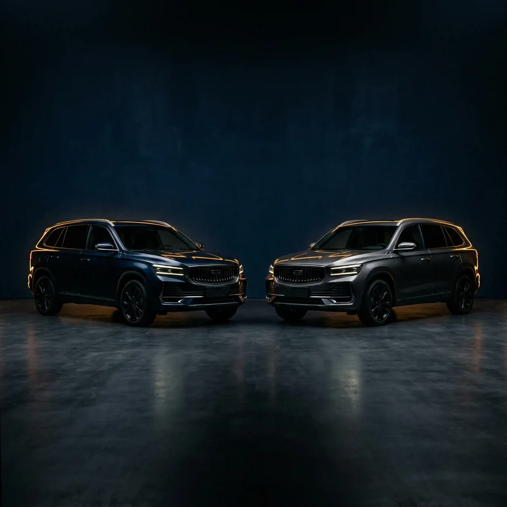 Сравнение флагманских кроссоверов Geely
