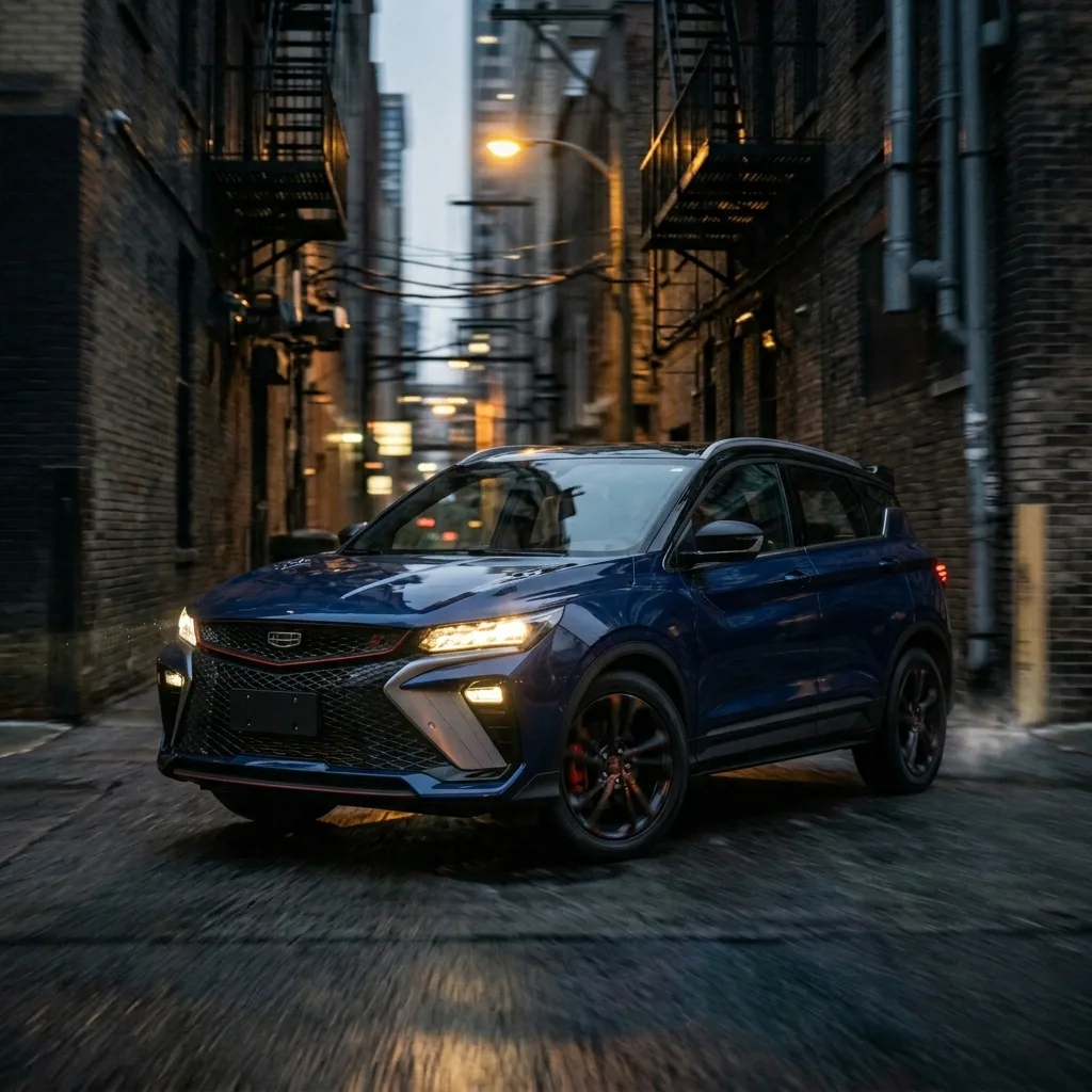 Geely Coolray — спортивный субкомпактный кроссовер