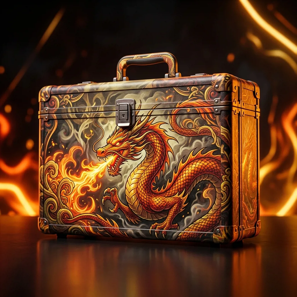 Кейс Dragon Lore с легендарным AWP
