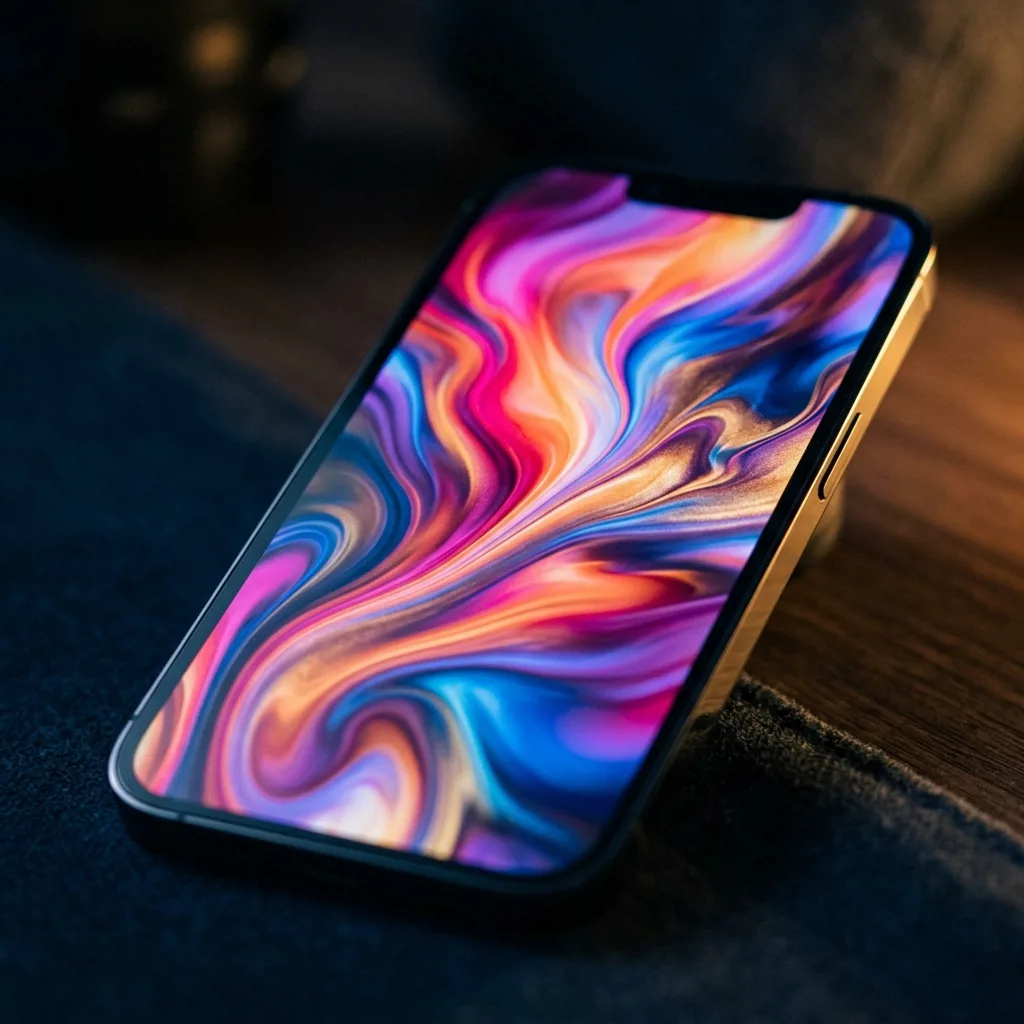 Дисплей iPhone 13 Pro с ярким изображением