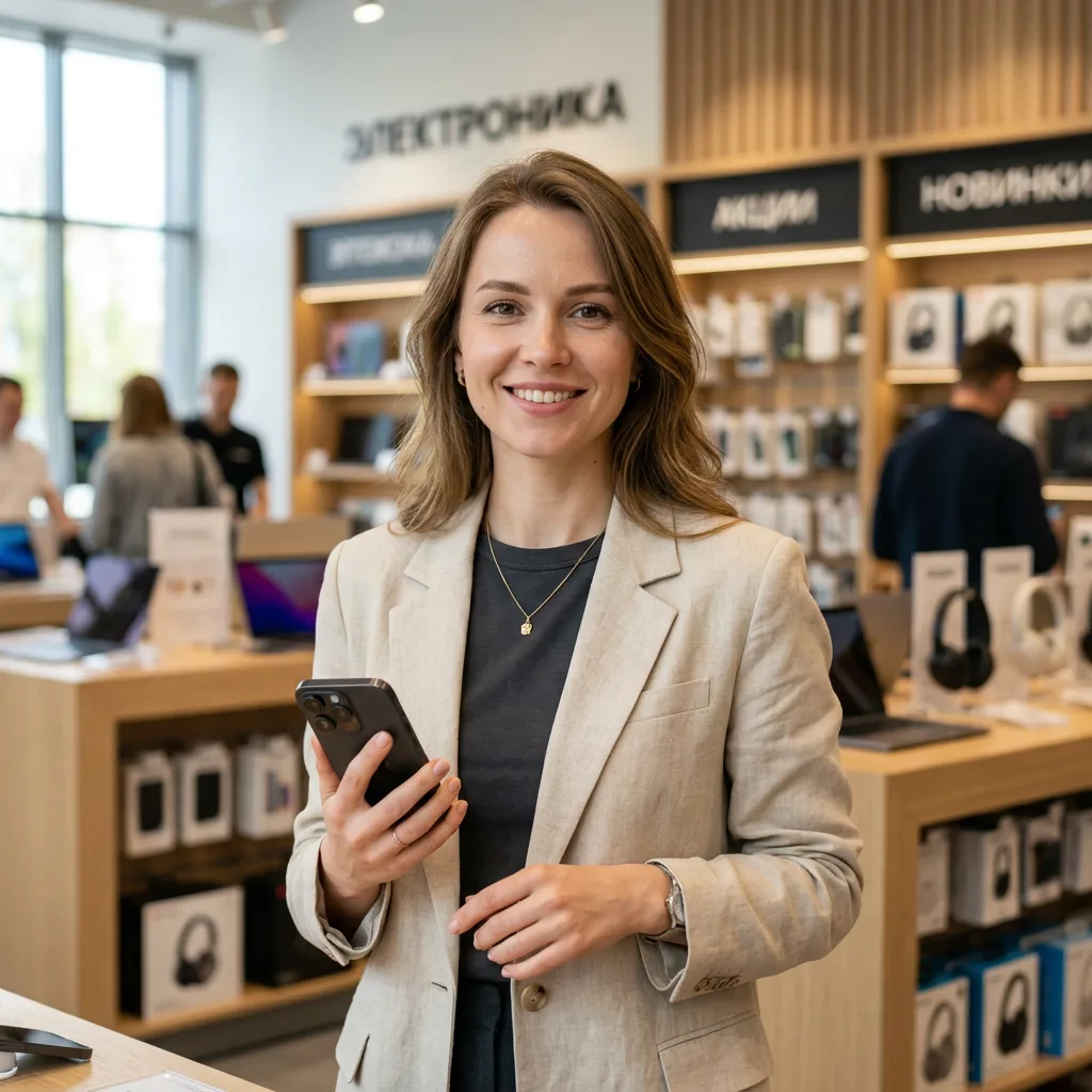 Анна М. — покупательница iPhone 15 Pro Max