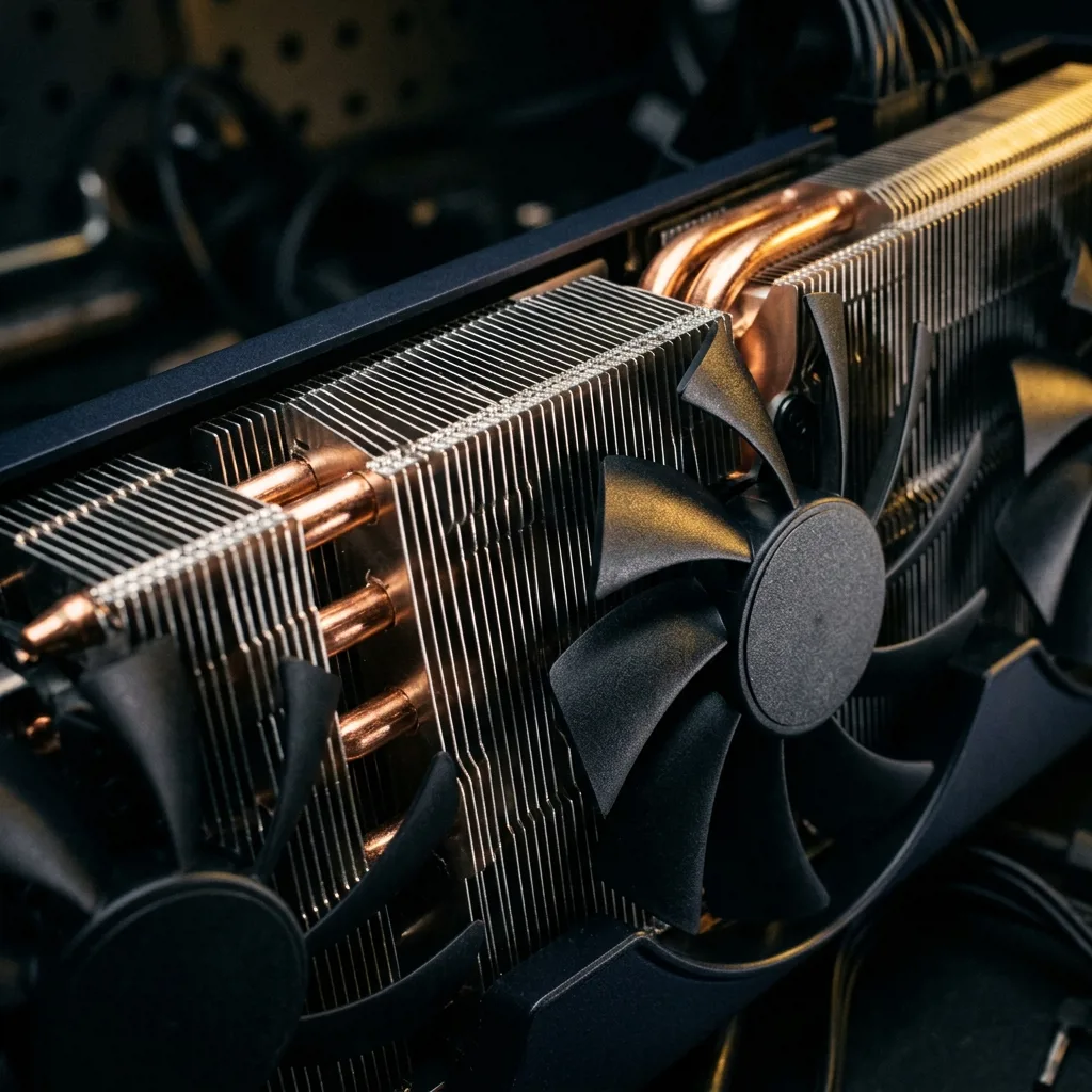 Radeon RX 6800 XT — система охлаждения после обслуживания