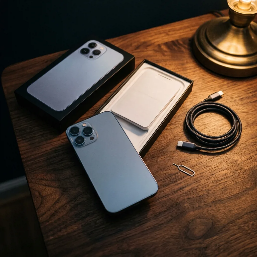 iPhone 13 Pro 512 ГБ — комплект поставки и коробка