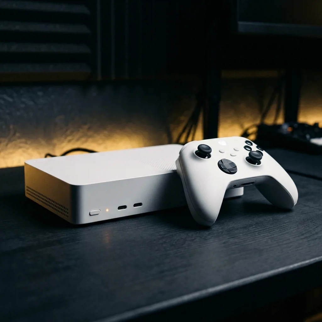 Игровая консоль Xbox Series X белого цвета