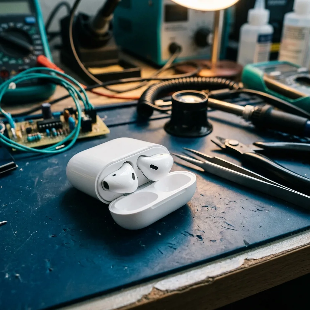 Оценка AirPods 2 в офисе скупки в Санкт-Петербурге — проверка состояния и комплектации