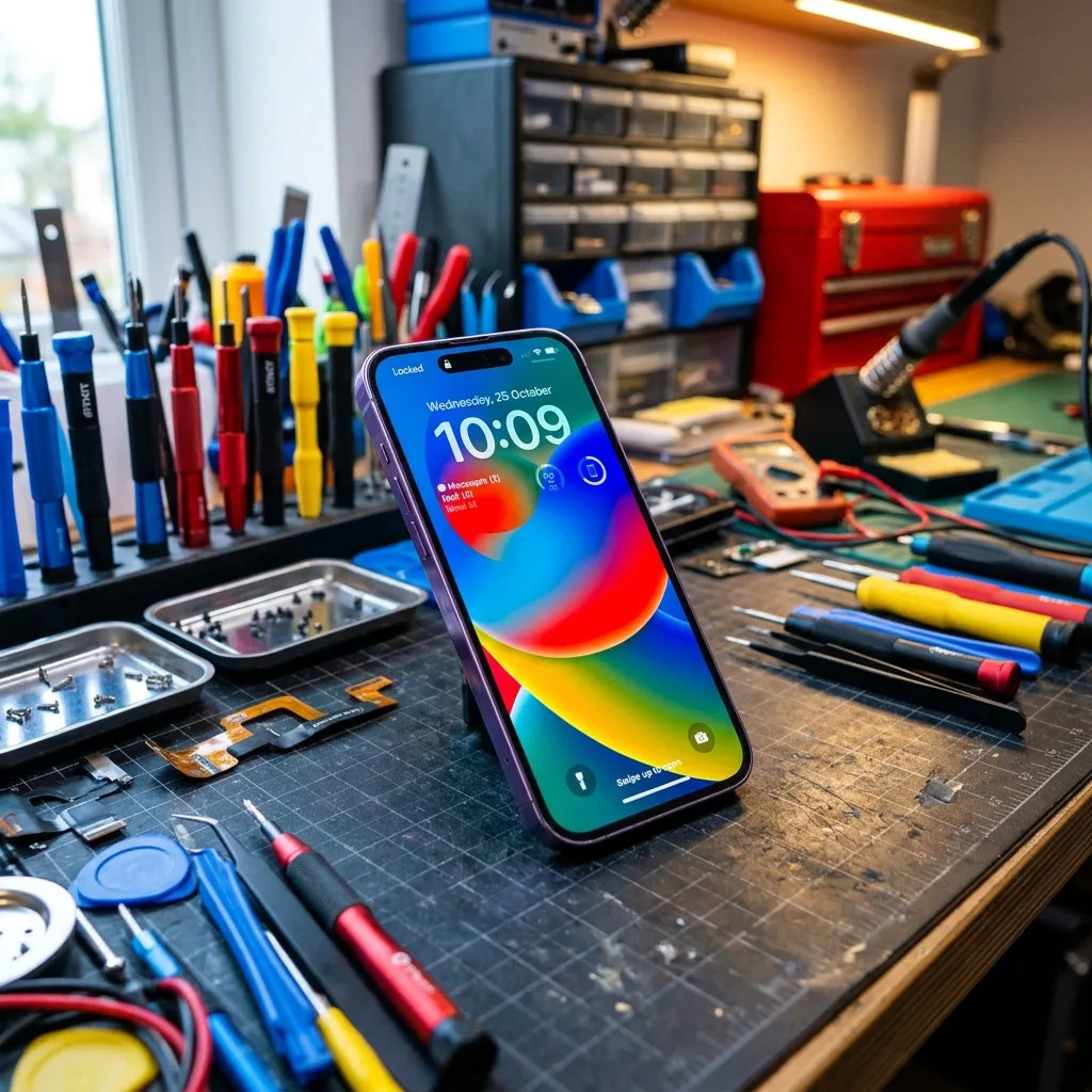 Заблокированный iPhone 14 Pro Max принимаем на запчасти