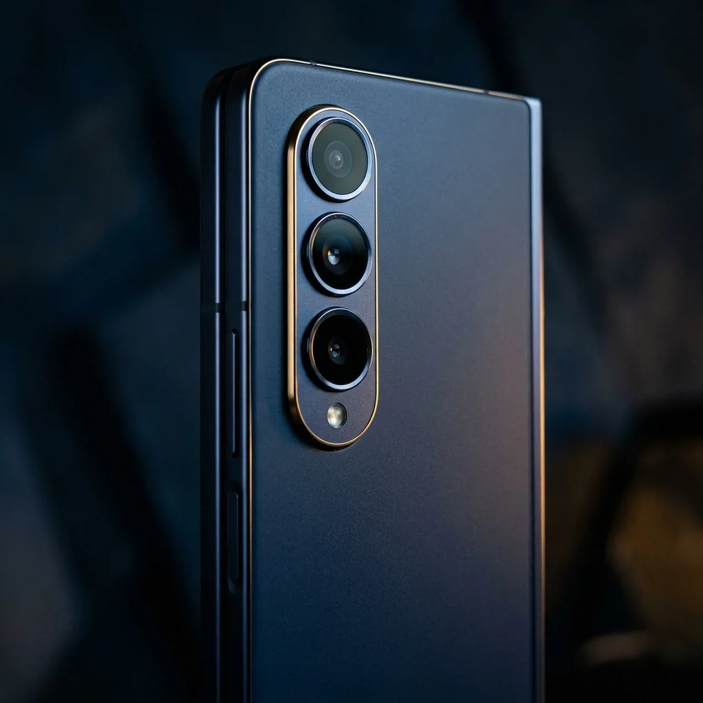 Samsung Galaxy Z Fold 5 вид сзади — блок камер и корпус
