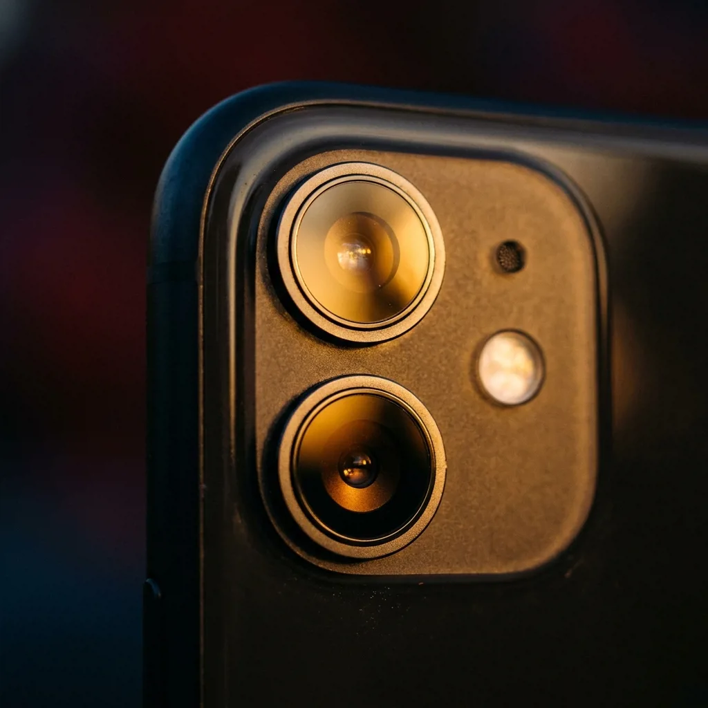 Камера iPhone 11 — двойной модуль