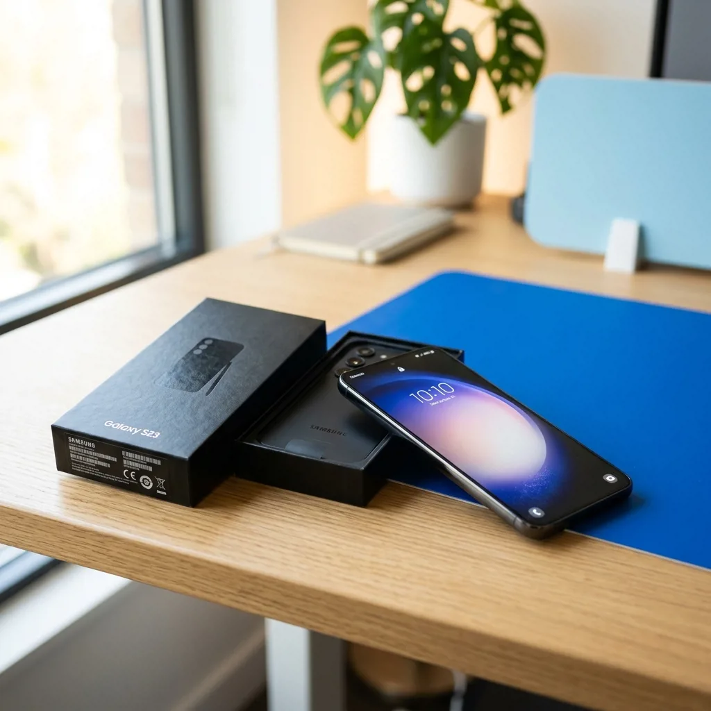Samsung Galaxy S23 в отличном состоянии с коробкой