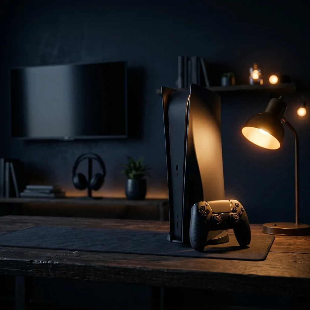 Игровая консоль PlayStation 5 с геймпадом