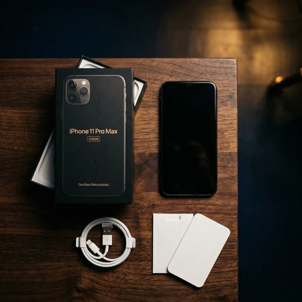 iPhone 11 Pro Max 256 ГБ — комплект поставки магазина Рескупка