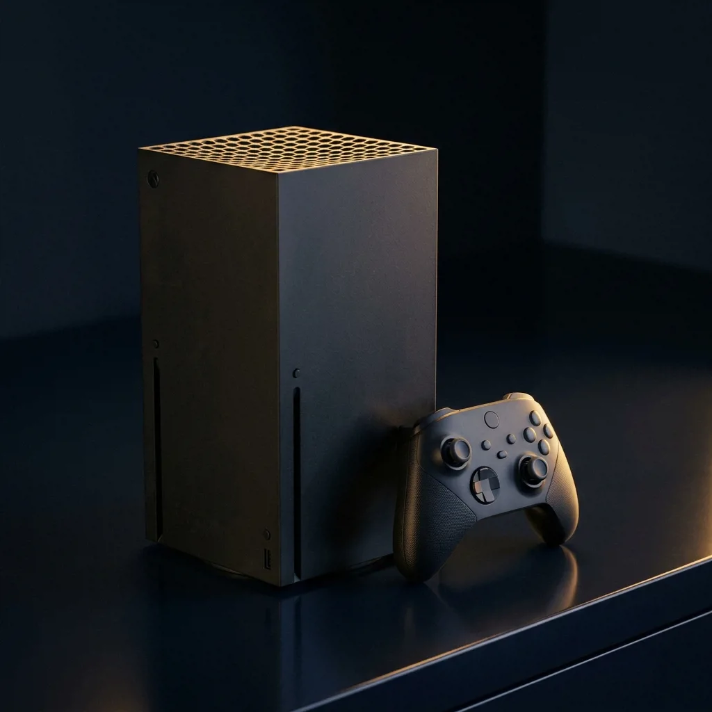 Восстановленная консоль Xbox Series с контроллером