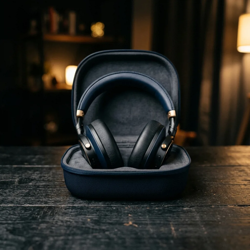 Полноразмерные наушники AirPods Max в чехле