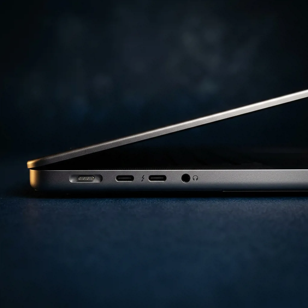 MacBook Pro 16 M1 Max — порты и корпус, состояние после восстановления
