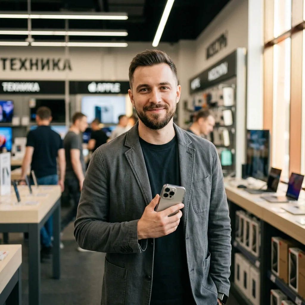 Дмитрий К. — покупатель iPhone 15 Pro Max